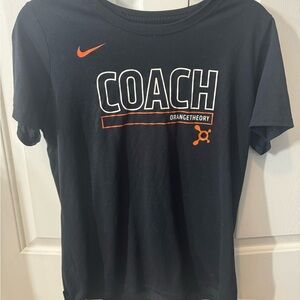 Orangetheory Coach Nike Dri-FIT Black Tee